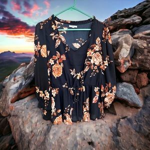 Flowery blouse